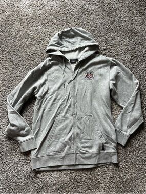 Vans Grey Zip-Up Hoodie Jacket